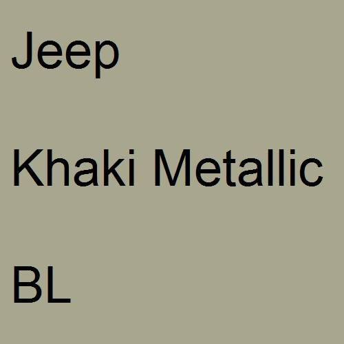 Jeep, Khaki Metallic, BL.